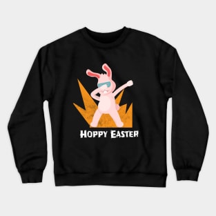 Dabbing Easter Bunny Crewneck Sweatshirt